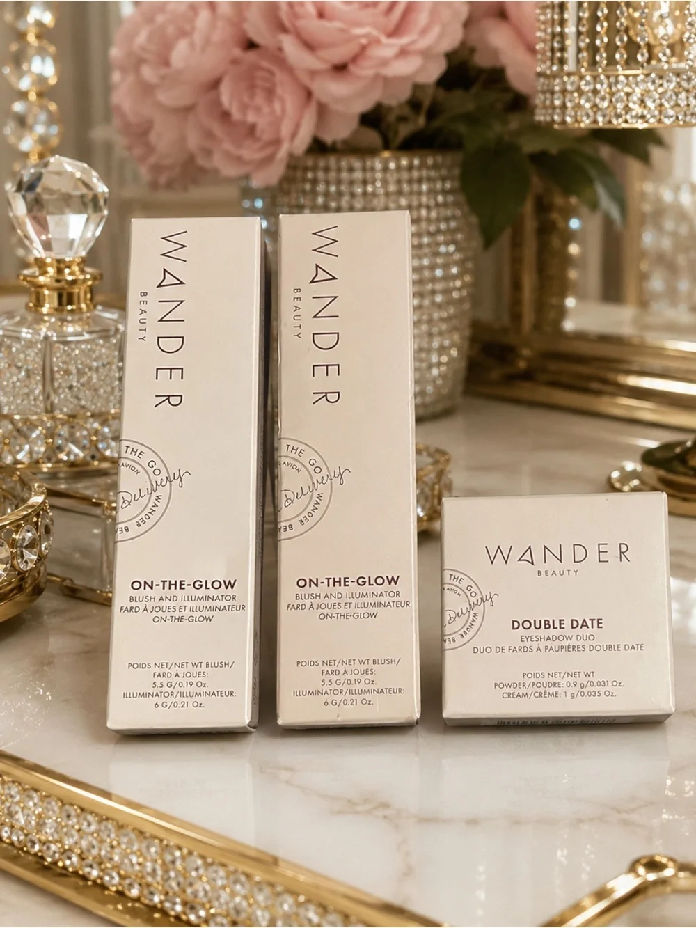 Wander Beauty On-The-Glow Blush & Illuminator + Double Date Eyeshadow $102 MSRP